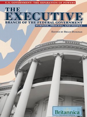 cover image of The Executive Branch of the Federal Government